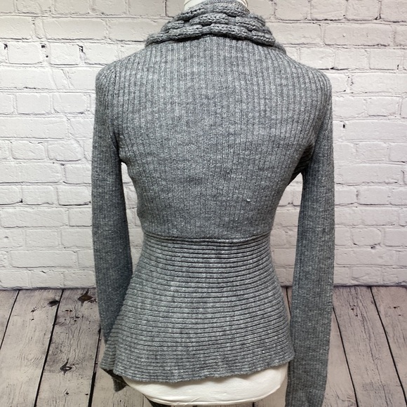 BCBG MaxAzria Ribbed Cardigan Sweater - Picture 4 of 6